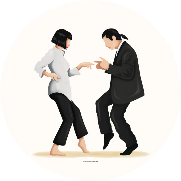 Pulp Fiction - Wall Mural 5511 - 4 Panel - 192cm x 260cm — Ảnh 4