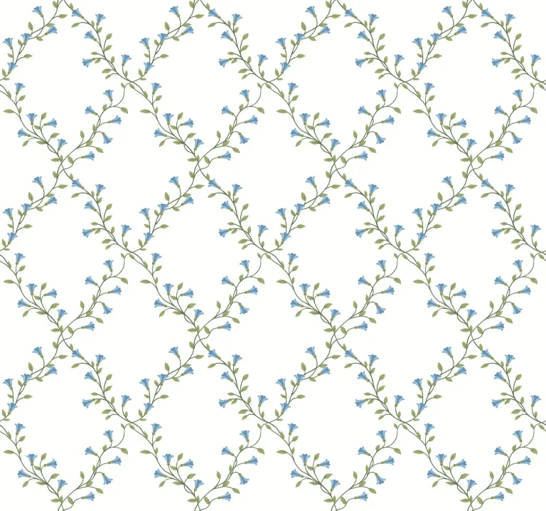 Rifle Paper Co. Bellflower Wallpaper - White — Ảnh 3