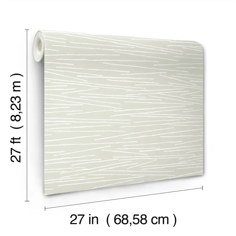 Candice Olson Line Horizon Wallpaper - Soft Green — Ảnh 3