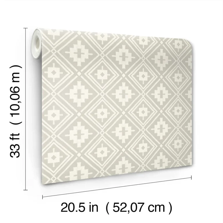 Chesapeake Camp Blanket Wallpaper - Silver