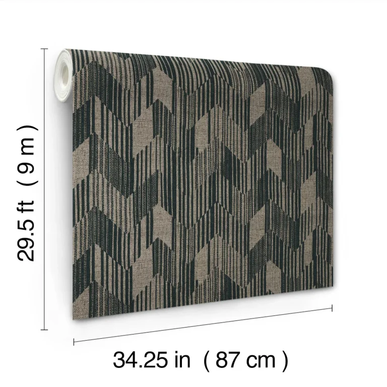Birch Wallpaper - Charcoal — Image 2