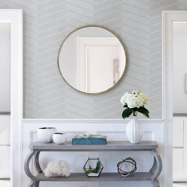 Aspen Chevron Wallpaper - Grey — Ảnh 3