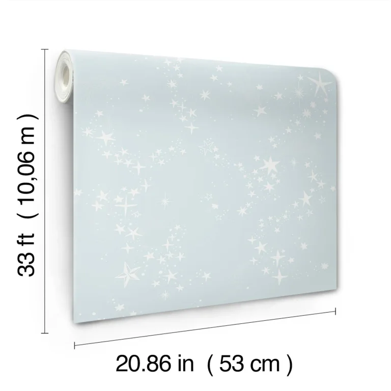 Stjarnhimmel Wallpaper - Light Blue — Image 4