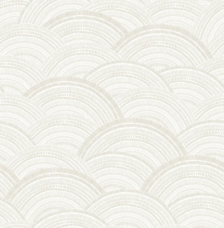 Encircle Geometric Wallpaper - Dove — Ảnh 2