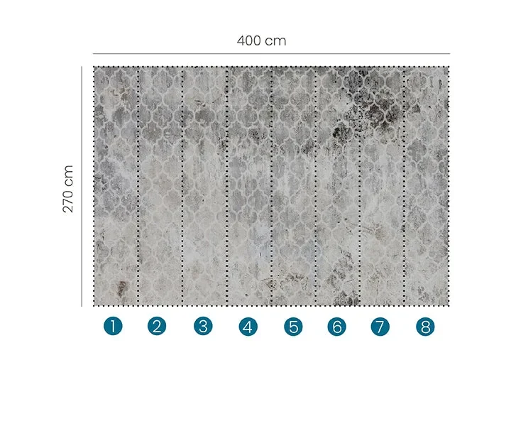 Zoom Digital Wallpaper Wall Mural - 2252-10 — Ảnh 3
