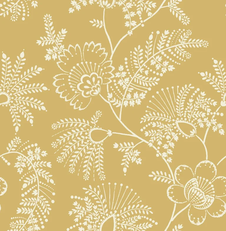 Maeve Jacobean Trail Wallpaper - Mustard — Image 4