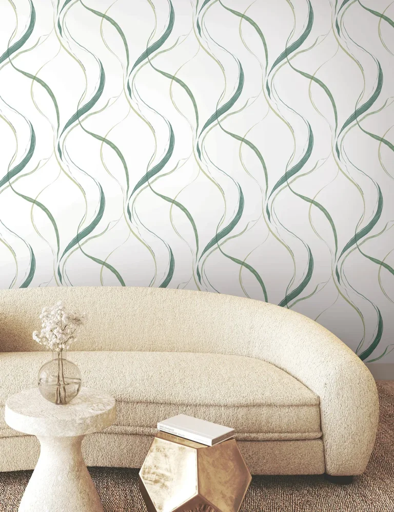 Ink Flow Wallpaper - Green — Image 6
