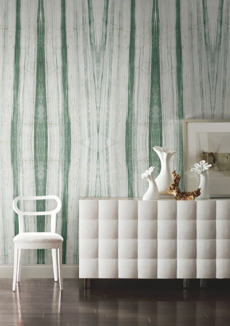 Spanish Marble Peel and Stick Wall Mural - Jade — Image 2