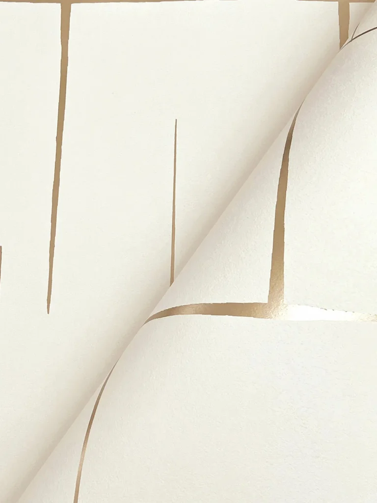 Ronald Redding Malia Wallpaper - Gold & White — Ảnh 2