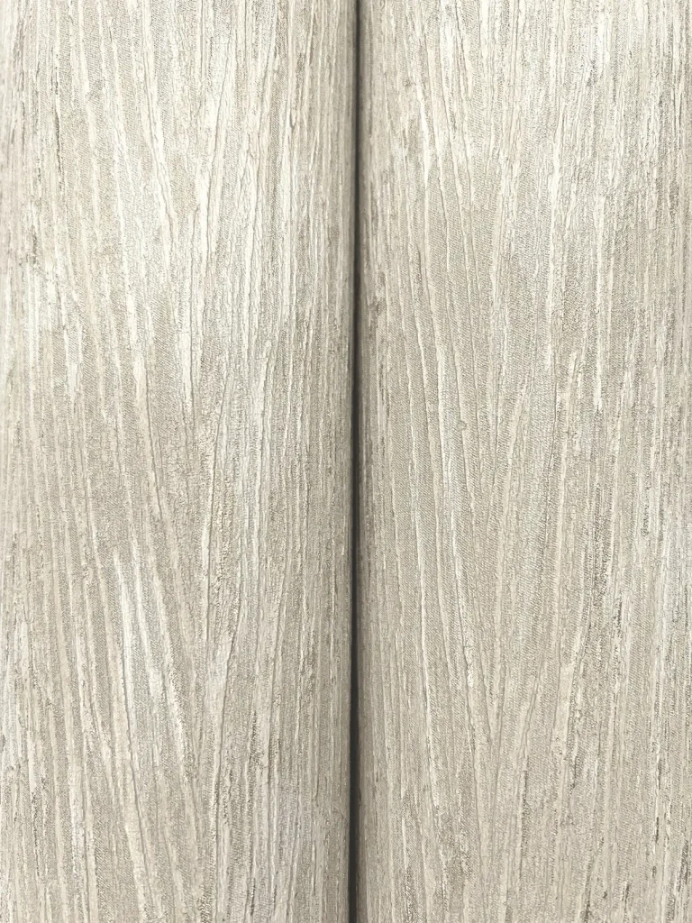Gilded Plume Wallpaper - Warm Grey — Image 4
