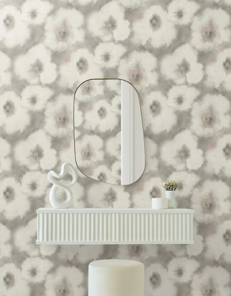 Candice Olson Blended Floral Wallpaper - Clay — Ảnh 4