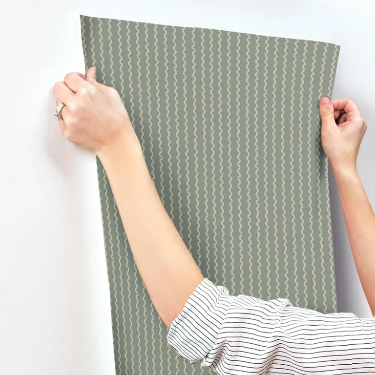 Rifle Paper Co. Rickrack Wallpaper - Moss — Ảnh 6
