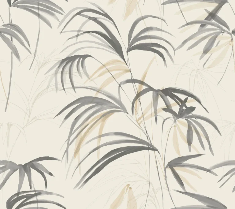 Candice Olson Inky Palms Wallpaper - Warm Neutral — Ảnh 4