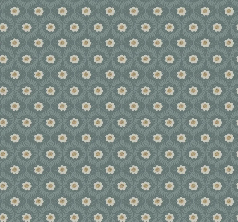 Rifle Paper Co. Emma Wallpaper - Slate — Ảnh 6