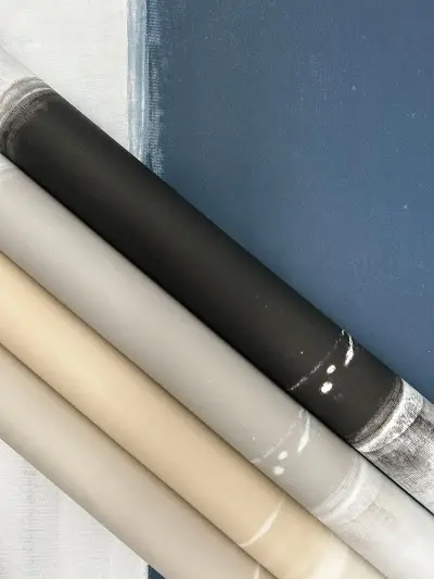 Ink Wash Wallpaper - Desert Sun