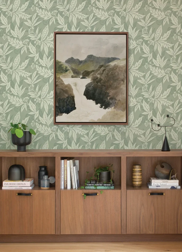 Anita Woodland Floral Wallpaper - Sage — Ảnh 2