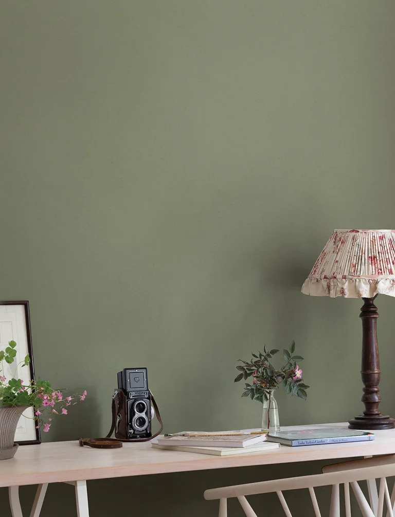 Parget Skog Textured Wallpaper - Olive — Ảnh 3