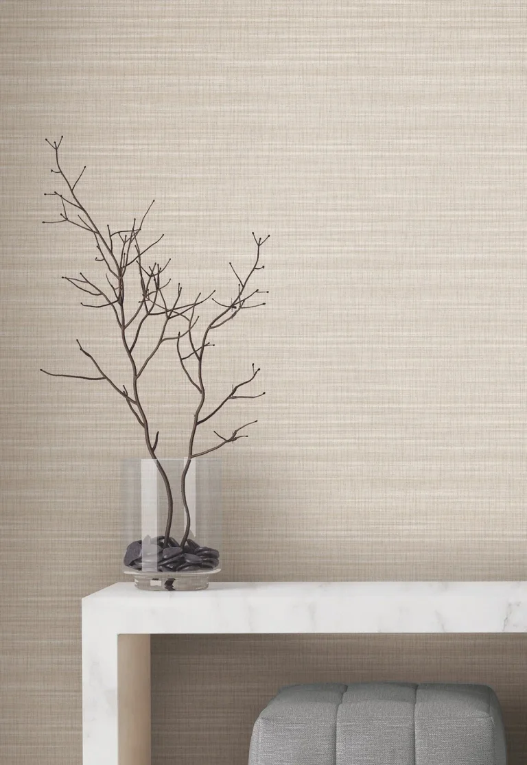 Down To Earth Striated Wallpaper - Beige — Image 5