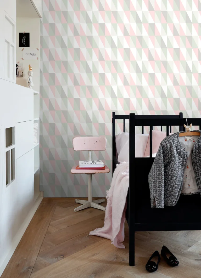 Chesapeake Inez Geometric Wallpaper - Pastel
