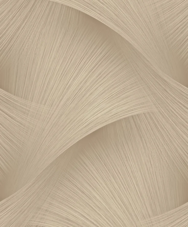 Etched Reeds Abstract Wallpaper - Light Brown — Ảnh 3