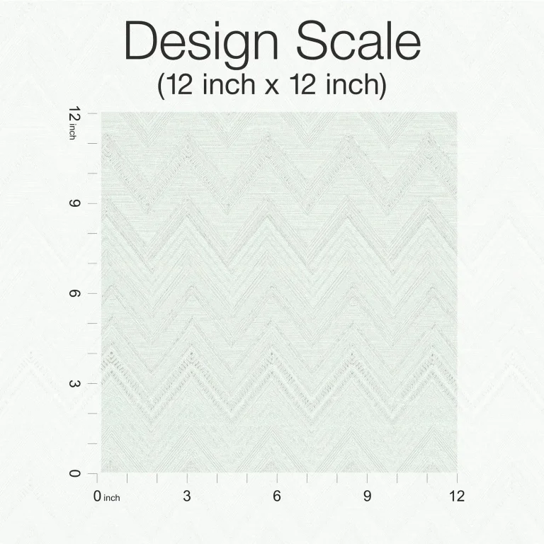 Happy Zigzag Wallpaper - Cream — Ảnh 3