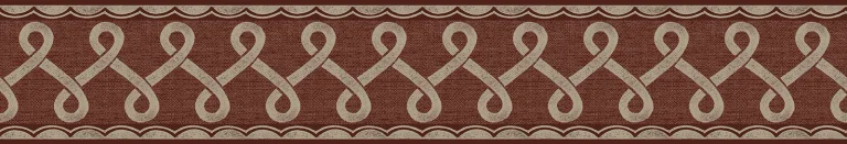 Chesapeake Scalloped Ribbon Border Trim Wallpaper Border - Red — Ảnh 2