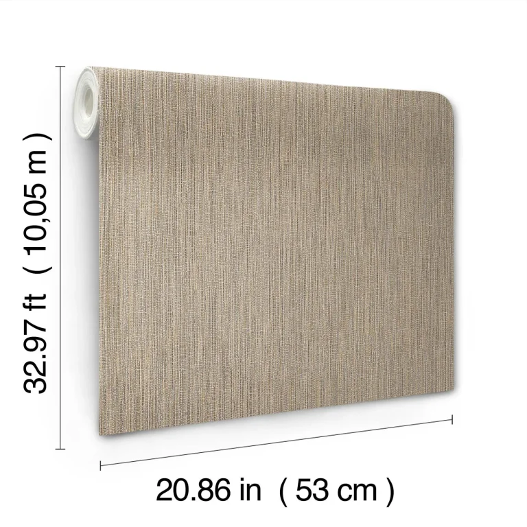 Washed Ramie Wallpaper - Oyster — Ảnh 3