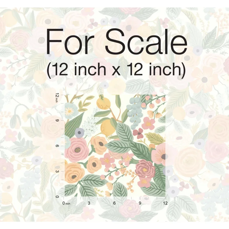 Rifle Paper Co. Garden Party Wallpaper - Pastel Multi — Ảnh 4