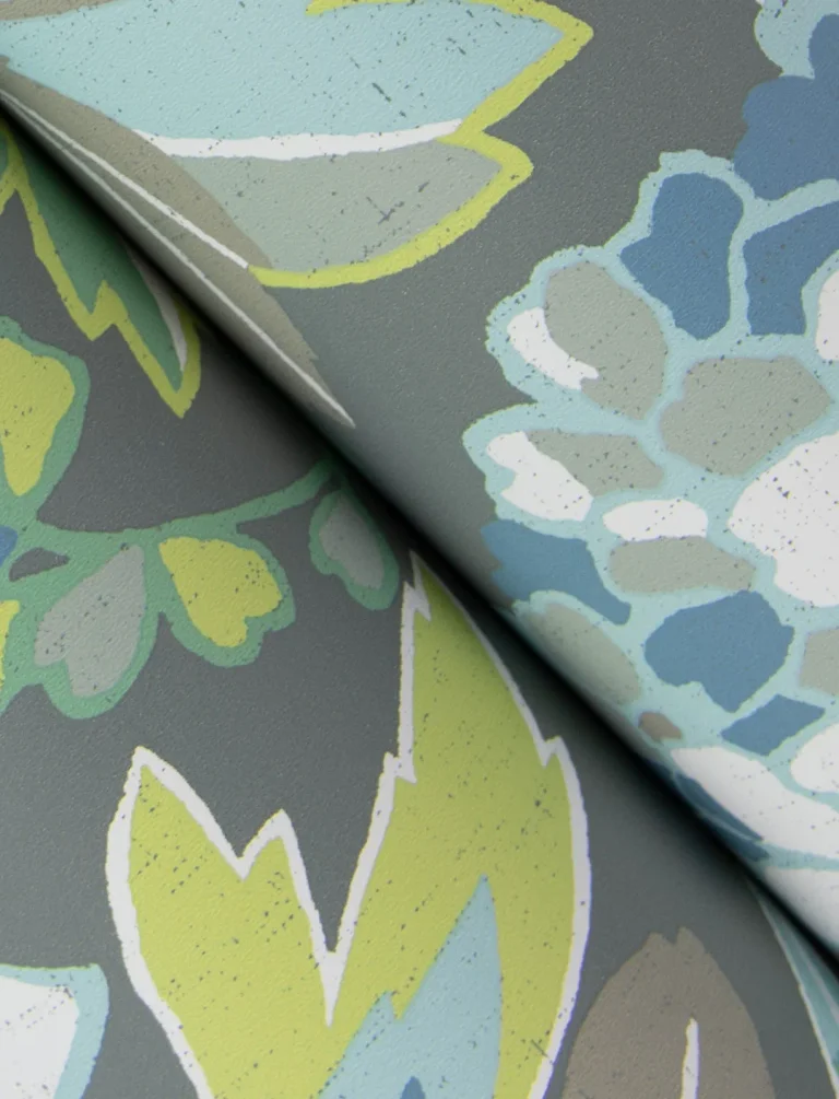 Valdivian Floral Wallpaper - Aqua — Ảnh 6