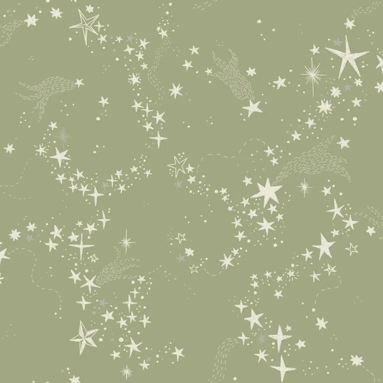 Stjarnhimmel Wallpaper - Green — Ảnh 2