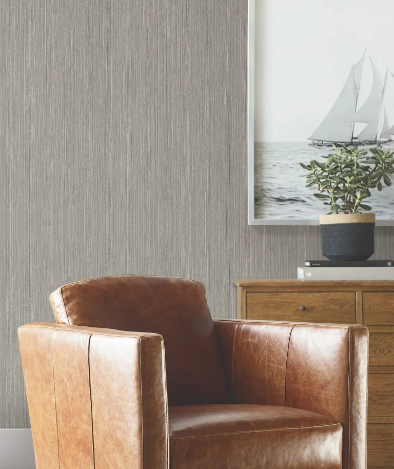 Ronald Redding Atticus String Wallpaper - Grey — Ảnh 5