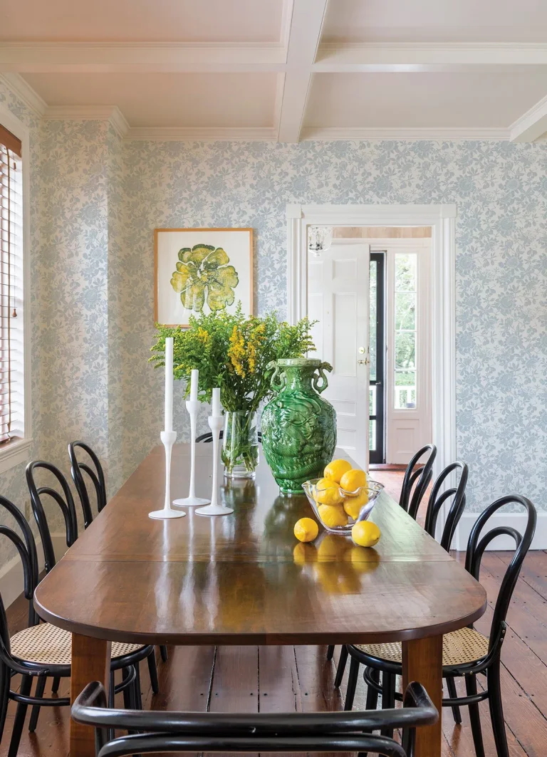 Helen Floral Trail Wallpaper - Light Blue — Ảnh 4