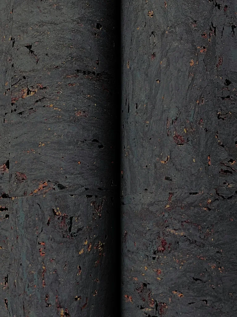 Ronald Redding Caldera Cork Wallpaper - Dark Grey — Image 3