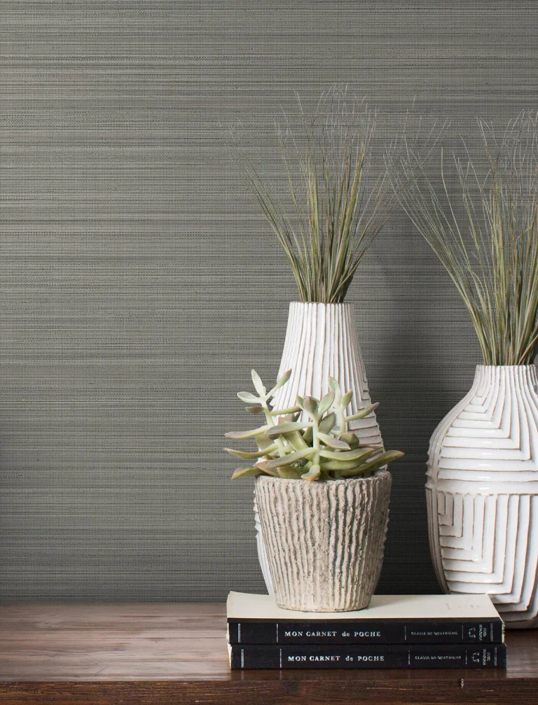 Magnolia Home Loomed Wallpaper - Ash — Image 2