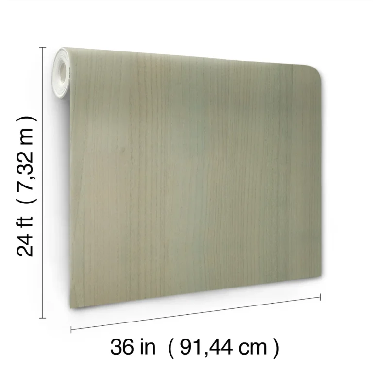 Ronald Redding Wood Veneer Wallpaper - Willow — Image 4