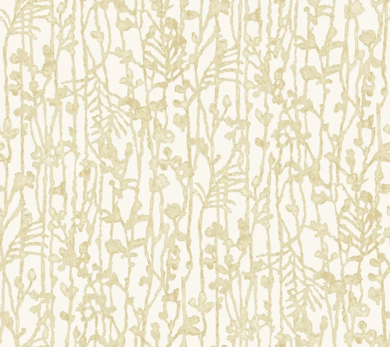 Ronald Redding Filigree Abstract Wallpaper - Gold — Ảnh 5