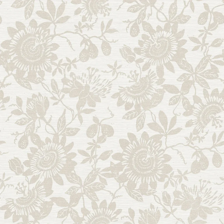 Helen Floral Trail Wallpaper - Taupe — Image 3