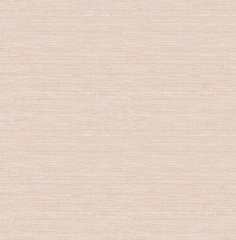 Agave Faux Grasscloth Wallpaper - Light Pink — Ảnh 3