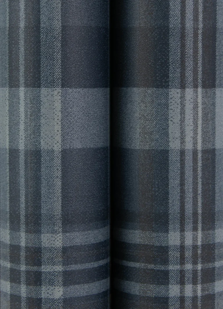 Chesapeake Dutton Plaid Wallpaper - Indigo — Ảnh 7