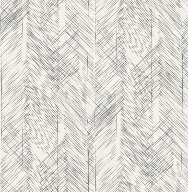 Bryant Crosshatch Wallpaper - Black — Ảnh 4