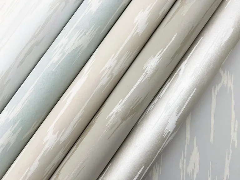 Candice Olson Flowing Wallpaper - Ether Blue