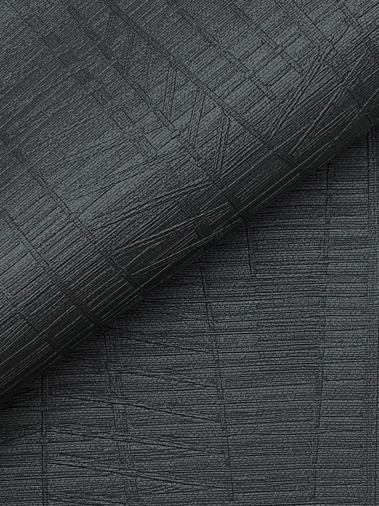 Amir Embossed Wallpaper - Black — Ảnh 3