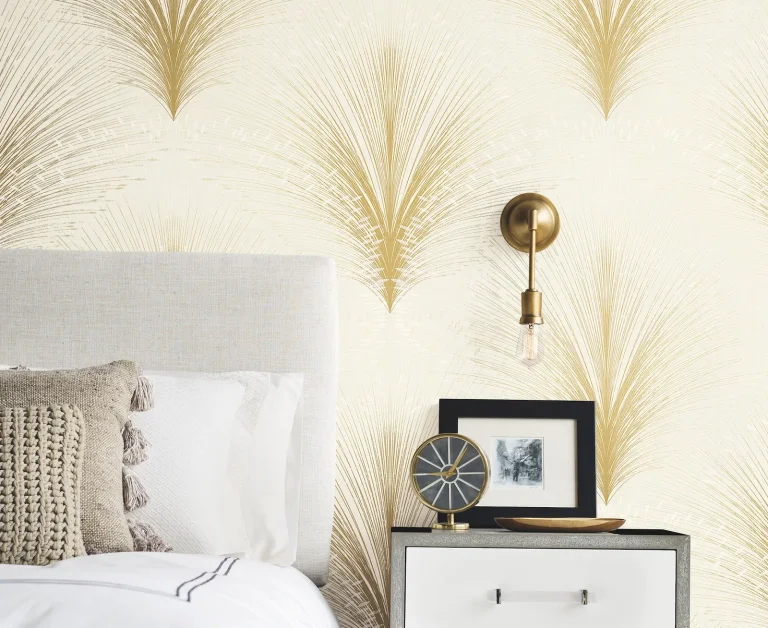 Papyrus Plume Wallpaper - Ivory — Ảnh 8
