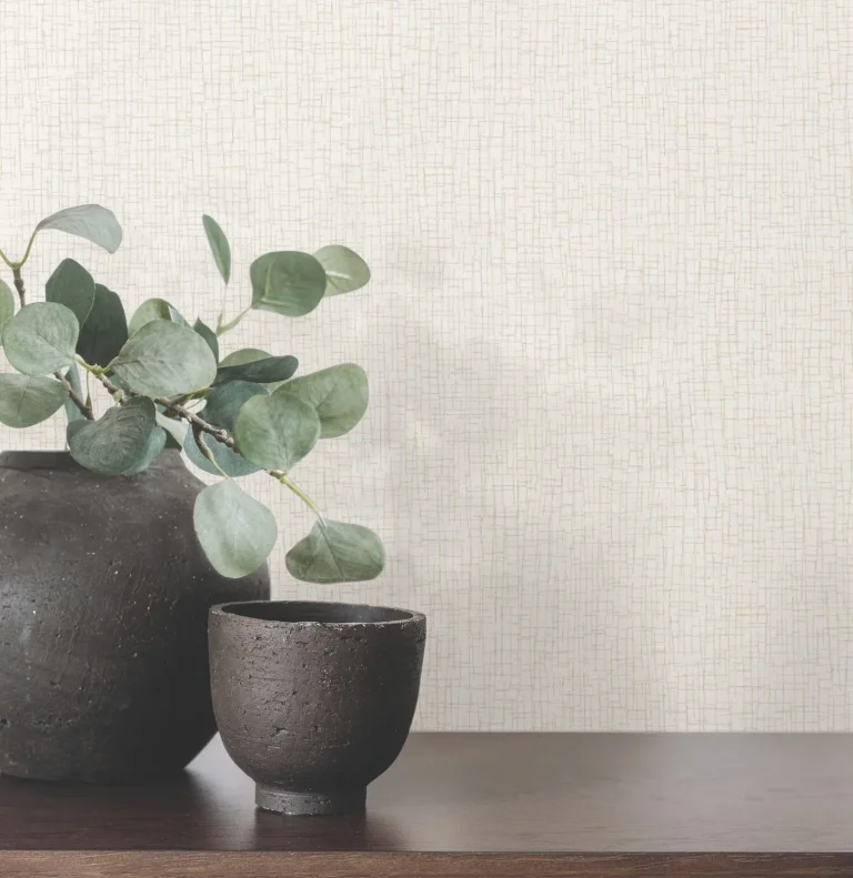Aden Linear Abstract Wallpaper - Ivory — Ảnh 3