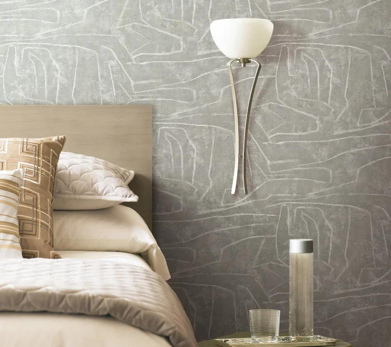 Urban Chalk Peel and Stick Wallpaper - Grey — Ảnh 2
