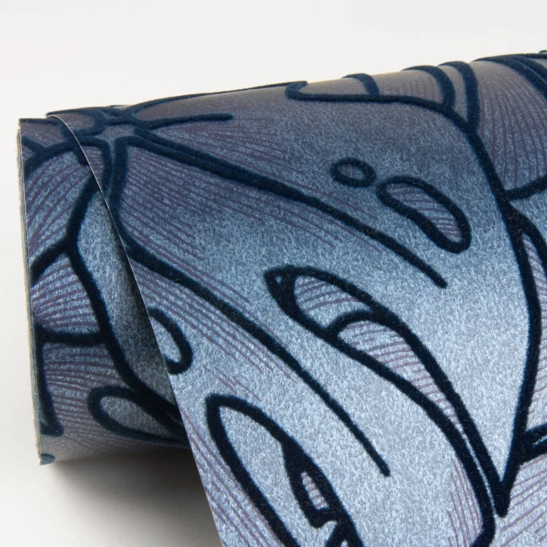 Balboa Botanical Wallpaper - Indigo — Ảnh 5