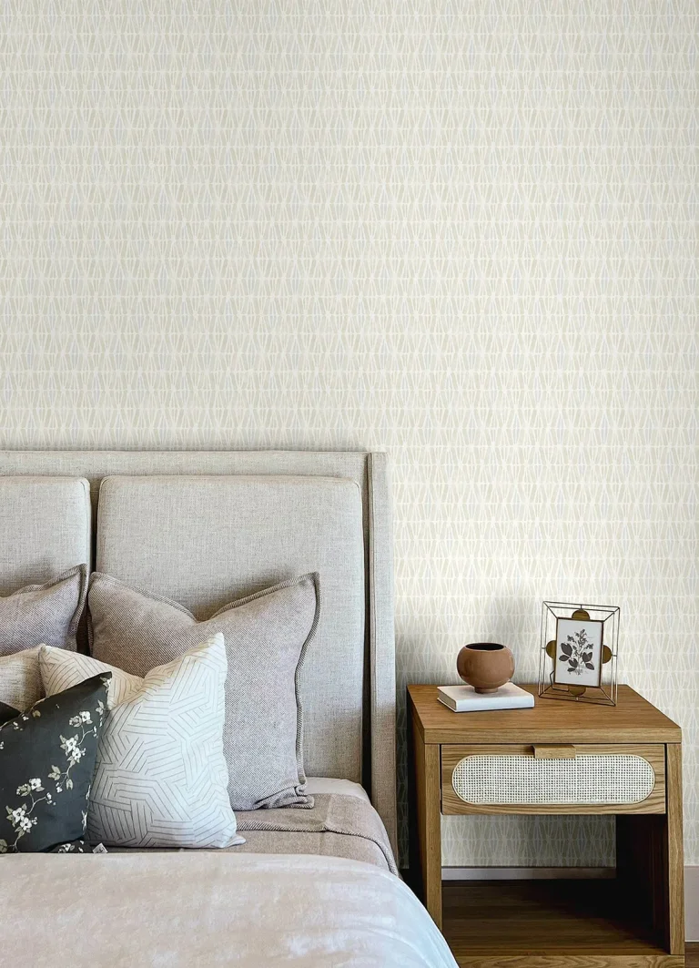 Chesapeake Nabi Geometric Wallpaper - Beige — Ảnh 2