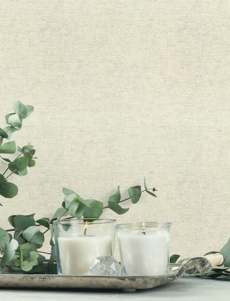 Chesapeake Tansy Distressed Wallpaper - Light Grey — Ảnh 3