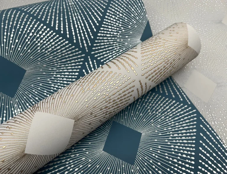 Harlowe Wallpaper - Light Grey/Silver — Ảnh 4