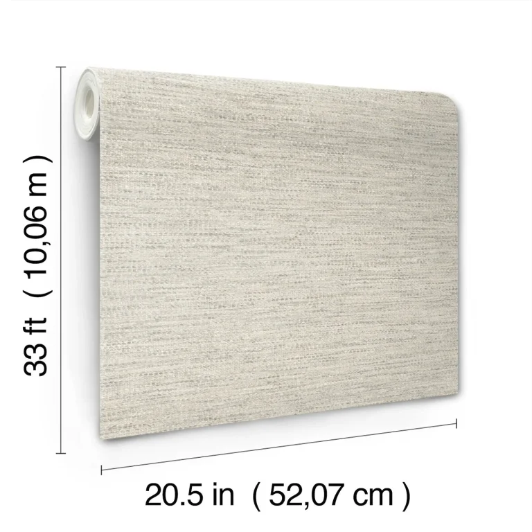 Chesapeake Wool Texture Wallpaper - Pewter — Ảnh 3